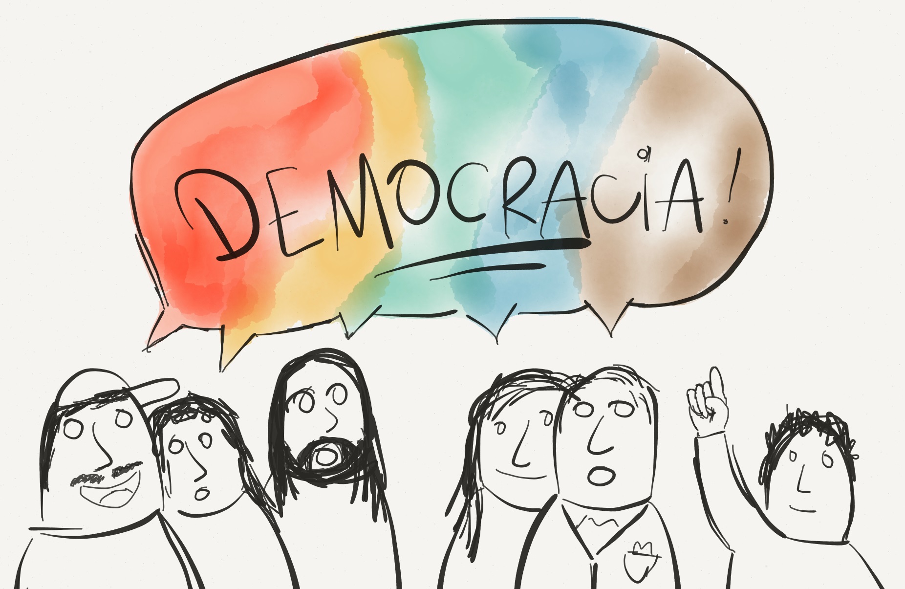 A questão da democracia